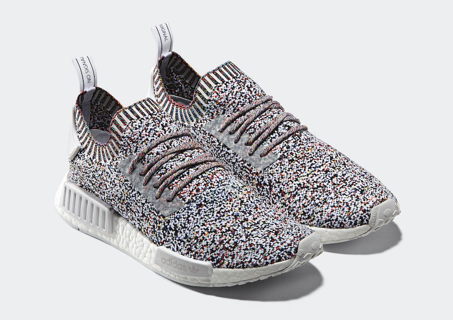 Adidas NMD R1 PK Color Static Multi Color Size 9. BW1126.