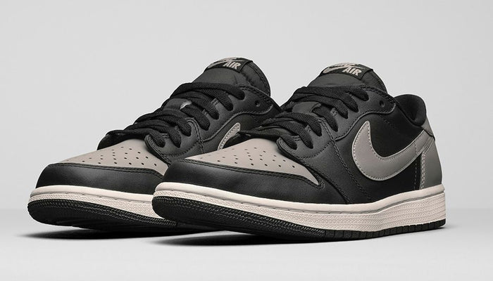 Nike Air Jordan 1 Retro Low OG Shadow Grey Black Size 8.5. 705329-003.