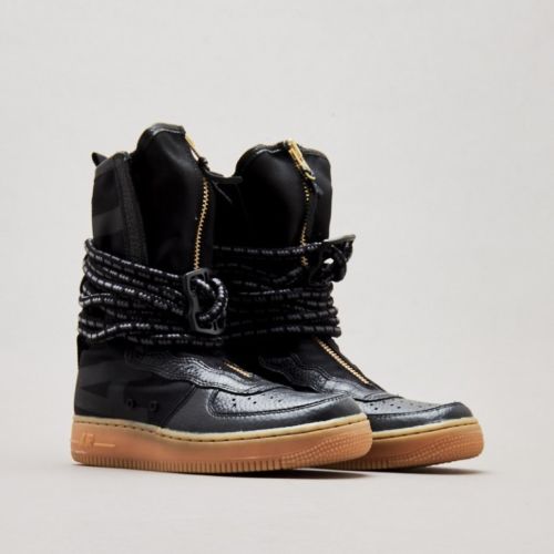 Nike SF AF1 HI Black Gum size 12. Special Field. AA1128-001. Air Force One Boots.